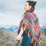 Crochet Poncho, PDF written pattern only