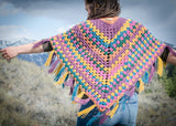 Crochet Poncho, PDF written pattern only