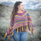 Crochet Poncho, PDF written pattern only