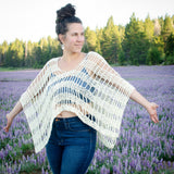 Summer Nights Shawl, PDF written pattern only