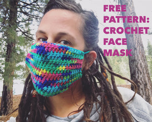 Crochet Face Mask, Free Pattern