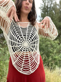 Crochet Spider Web Top