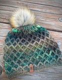 Alpine Beanie in Green Goddess