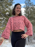 Equinox Sweater in Pink