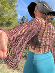 Charlotte's Top, Crochet Written Pattern, pdf document only.