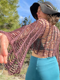 Charlotte's Top, Crochet Written Pattern, pdf document only.