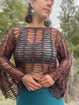 Charlotte's Top, Crochet Written Pattern, pdf document only.