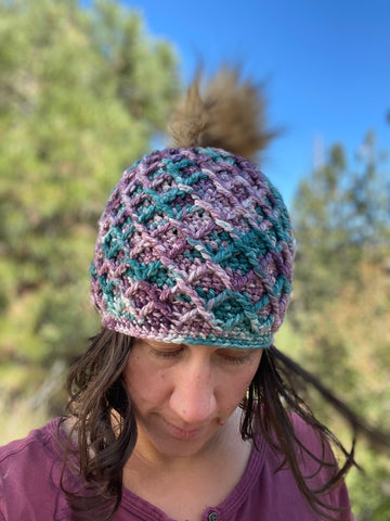 The Alpine Beanie, PDF written pattern only