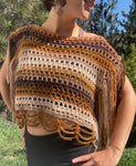 Fringe Top with Earthy Tones