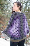 PDF Crochet Pattern, The Hexagon Cardigan