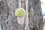Little Green Mushroom Lighter Leash/Stash Pouch