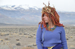 Medusa/Desert Dweller Crochet and Felt Dreadlock Wig