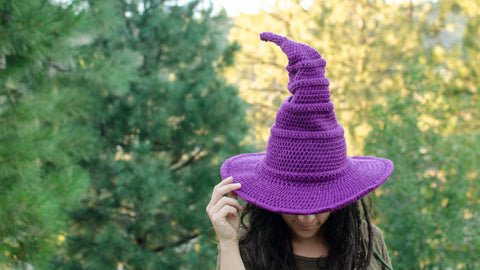 Pdf pattern for the Whimsical Witch Hat